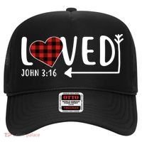 Loved Arrow Heart John 3:16 Hat thumb 0