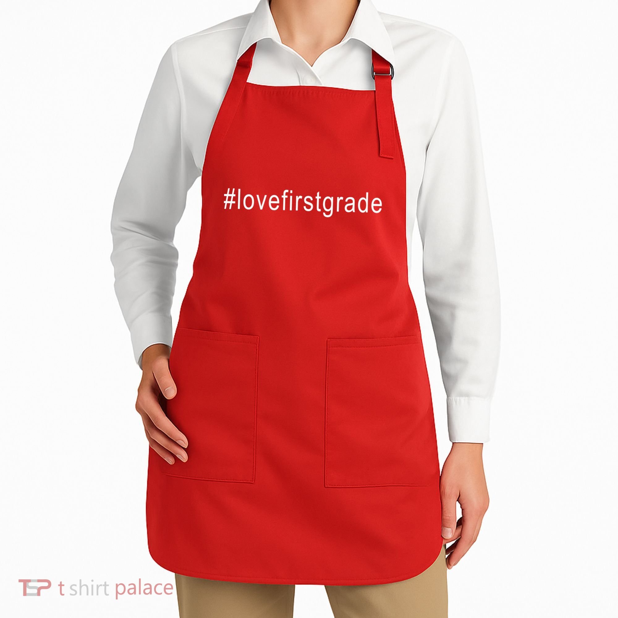 #Lovefirstgrade Love First Grade Apron