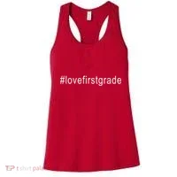 #Lovefirstgrade Love First Grade Women's Tank Top thumb 0
