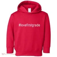 #Lovefirstgrade Love First Grade Toddler Hoodie thumb 0
