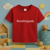 #Lovefirstgrade Love First Grade Toddler T-Shirt thumb 3