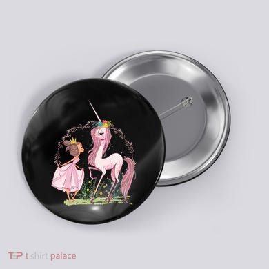 Lovely Tale Vintage Unicorn Button