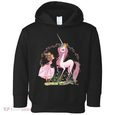Lovely Tale Vintage Unicorn Toddler Hoodie