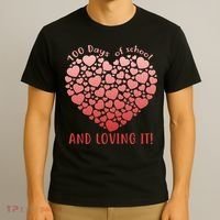 Loving 100 Days of School T-Shirt thumb 3