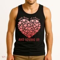 Loving 100 Days of School Tank Top thumb 3
