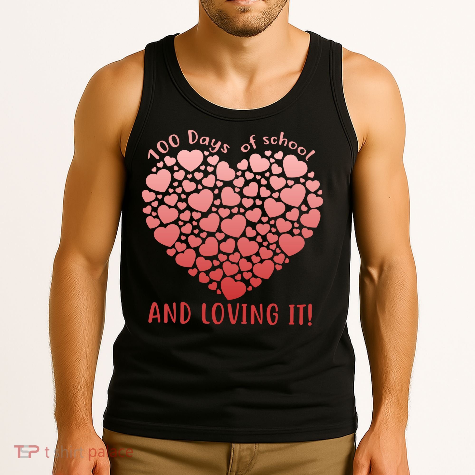 Loving 100 Days of School Tank Top