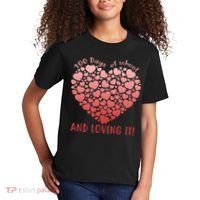 Loving 100 Days of School Kids T-Shirt thumb 2