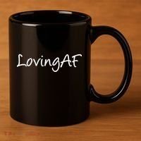 Loving AF 11oz C Handle Ceramic Mug thumb 3
