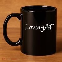 Loving AF 11oz C Handle Ceramic Mug thumb 4