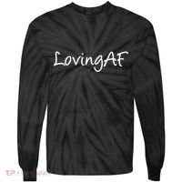 Loving AF Tie-Dye Long Sleeve Shirt thumb 0