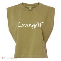 Loving AF Garment-Dyed Women's Muscle Tee thumb 0