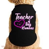 Loving Teacher Of Tiny Humans Doggie Tank thumb 0