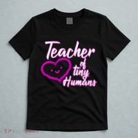 Loving Teacher Of Tiny Humans T-Shirt thumb 5