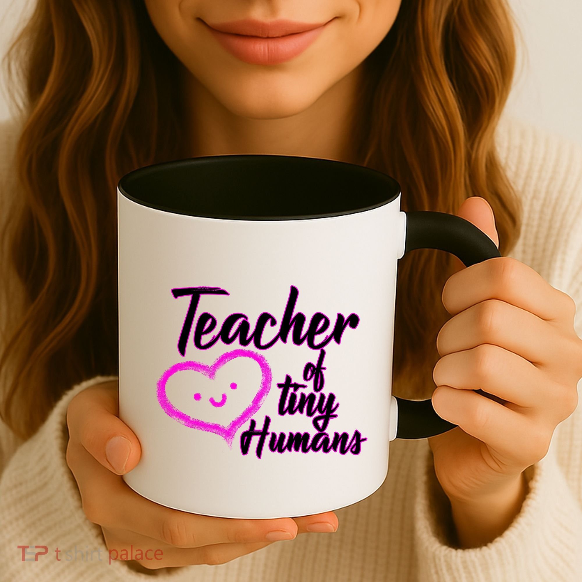 Loving Teacher Of Tiny Humans Coffee Mug