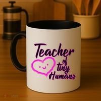 Loving Teacher Of Tiny Humans Coffee Mug thumb 4