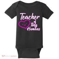 Loving Teacher Of Tiny Humans Baby Bodysuit thumb 0