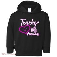 Loving Teacher Of Tiny Humans Toddler Hoodie thumb 0