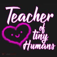 Loving Teacher Of Tiny Humans Toddler Hoodie thumb 2