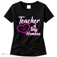 Loving Teacher Of Tiny Humans Women's T-Shirt thumb 0