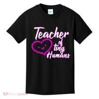 Loving Teacher Of Tiny Humans Kids T-Shirt thumb 0