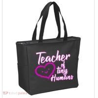 Loving Teacher Of Tiny Humans Tote Bag thumb 2
