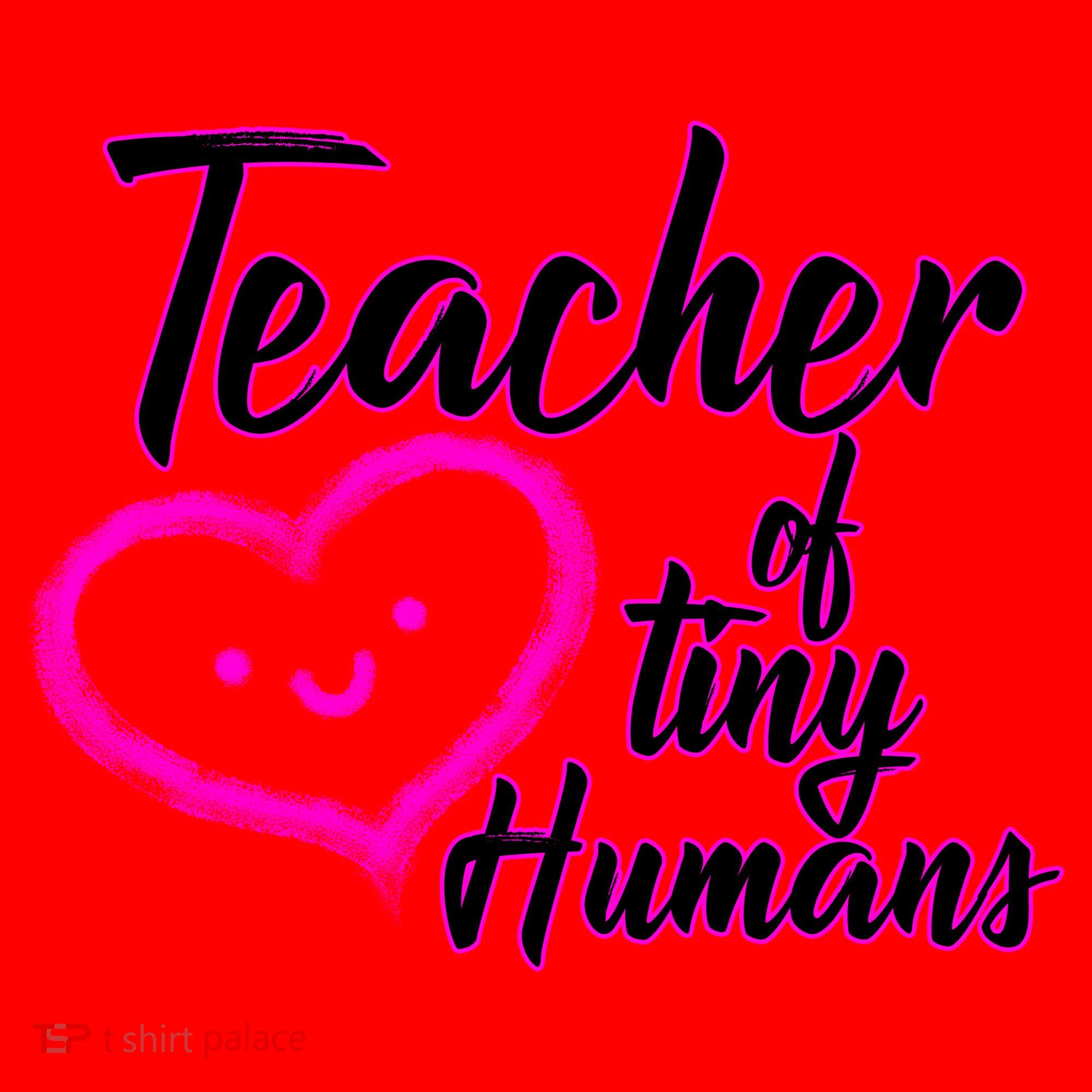 Loving Teacher Of Tiny Humans Santa Hat
