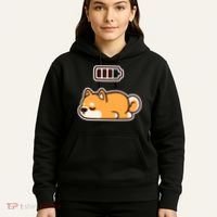 Low Battery Corgi Dog Hoodie thumb 5