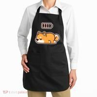 Low Battery Corgi Dog Apron thumb 2