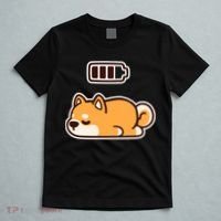 Low Battery Corgi Dog T-Shirt thumb 5