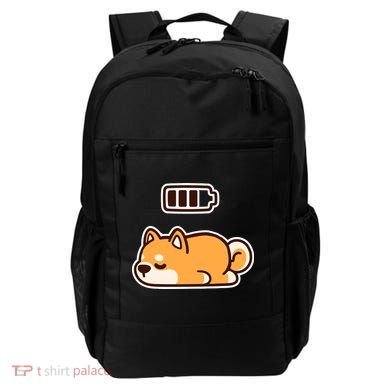 Low Battery Corgi Dog Backpack