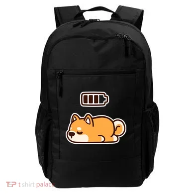 Low Battery Corgi Dog Backpack