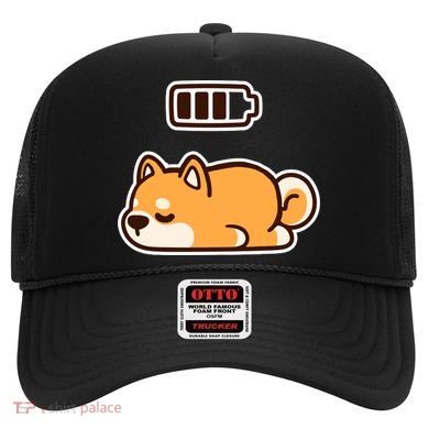 Low Battery Corgi Dog Hat