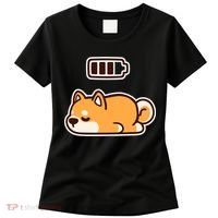 Low Battery Corgi Dog Women's T-Shirt thumb 0