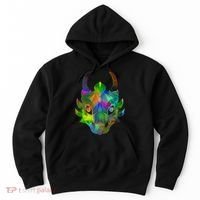Low Poly Dragon Face Hoodie thumb 0