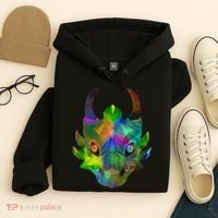 Low Poly Dragon Face Hoodie thumb 4