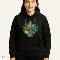 Low Poly Dragon Face Hoodie thumb 5