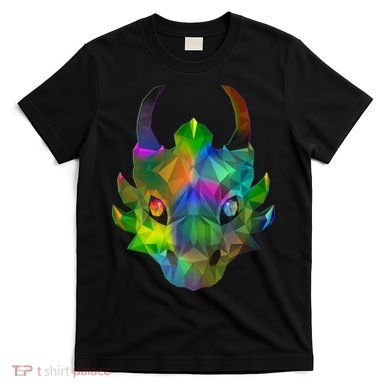 Low Poly Dragon Face T-Shirt