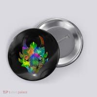 Low Poly Dragon Face Button thumb 0