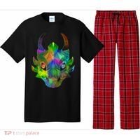 Low Poly Dragon Face Pajama Set thumb 0