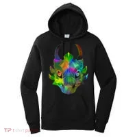 Low Poly Dragon Face Women's Hoodie thumb 0