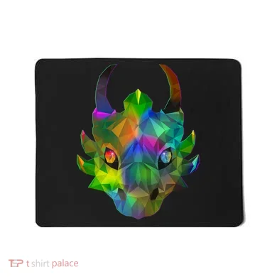 Low Poly Dragon Face Mousepad