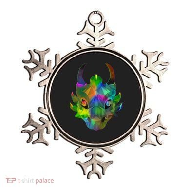 Low Poly Dragon Face Ornament