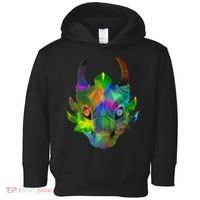 Low Poly Dragon Face Toddler Hoodie thumb 0