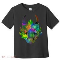 Low Poly Dragon Face Toddler T-Shirt thumb 0
