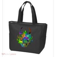 Low Poly Dragon Face Tote Bag thumb 3