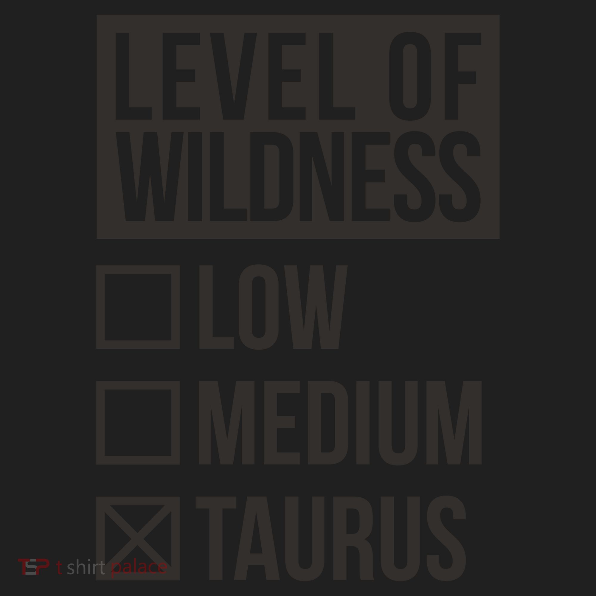 Level Of Wildness Taurus Women's Sweatshirt