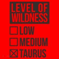 Level Of Wildness Taurus Santa Hat thumb 1