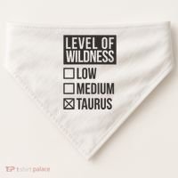 Level Of Wildness Taurus USA-Made Doggie Bandana thumb 0