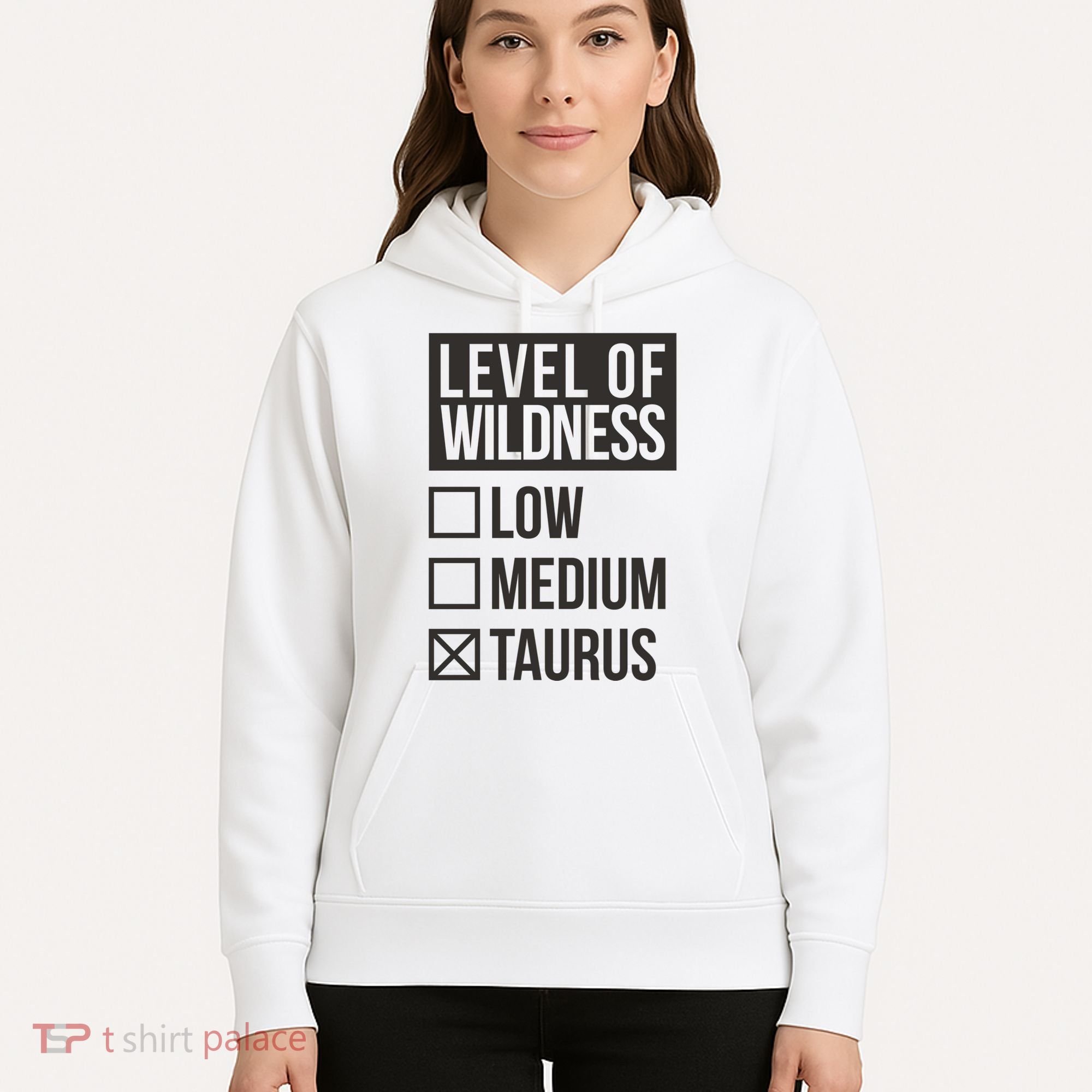 Level Of Wildness Taurus Hoodie