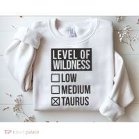 Level Of Wildness Taurus Sweatshirt thumb 2